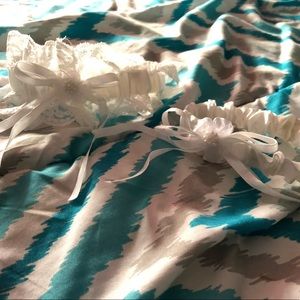 Bridal garters (one for throwing)